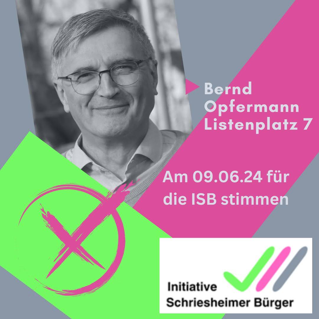 Bernd Opfermann: Listenplatz 7 der ISB